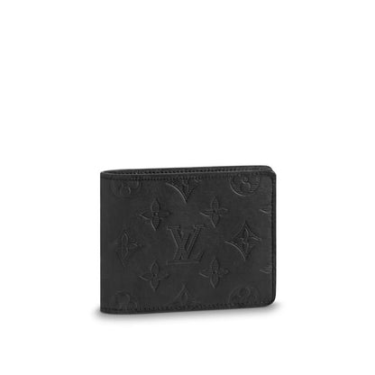 Louis Vuitton Mens Wallet Black Monogram Shadow Noir, Box, Dust Bag & COA New